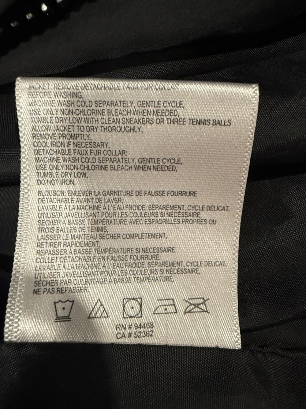 Laundry By Shelli Segal Women's Quilted Long Puffer Coat in Charcoal - Picture 7 of 7